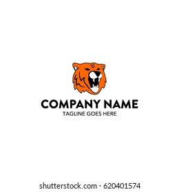 Unique Tiger Logo Template