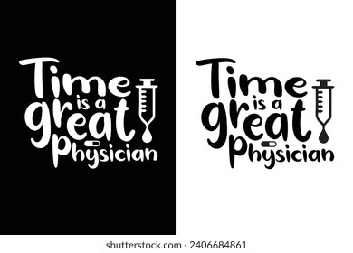 Unique time typography tshirt design