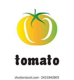 The unique tomato logo is fresh and simple