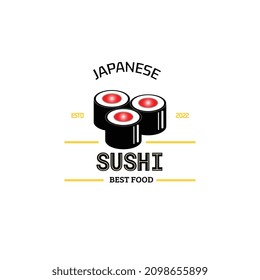 unique traditional japanese food logo 