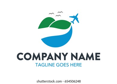 Unique Travel Logo Template