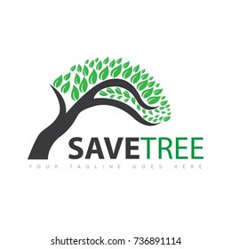 Unique Tree Logo Design