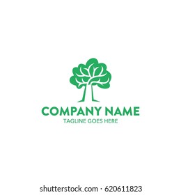 Unique Tree Logo Template