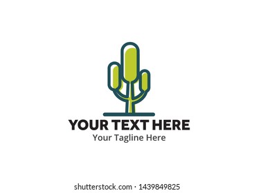 unique tree simple logo creative design in flat style with color . tree nature logo creative design for identity and community