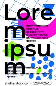 Unique Trendy Artistic Collection Of Abstract Shapes In Handmade Technique. You Need Only Few Minutes To Create Your Own Illustration, Design For Stories, Magazine, Leaflet, Billboard Etc