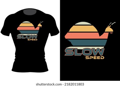 Unique and Trendy Slug Life T-Shirt Design