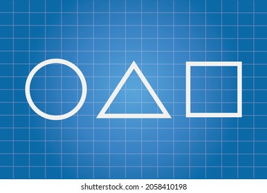 unique and trendy symbol background illustration