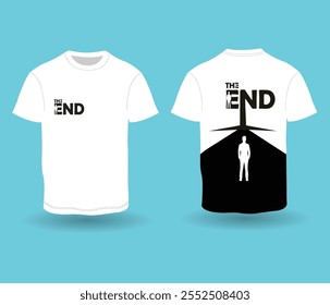 unique T-Shirt Design , THE END T-Shirt Design, FASHION,modren