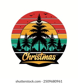 Unique T-Shirt Design of Merry Christmas