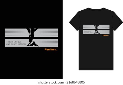 Unique T-shirt design. vector eps file