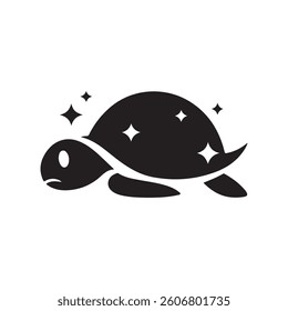 Unique Turtle logo Concept sign icon symbol Design. turtle logo design template. turtle icon Black line art vector logo set.