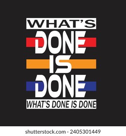 Unique typography black tshirt design