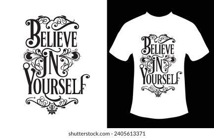 Unique typography element premium vector design