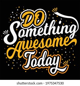Unique typography t-shirt design 2