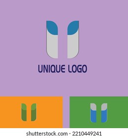 Einzigartiges U-Logo-Design für alle EPS-Dateien