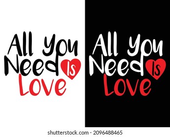 unique valentine day t shirt design typography