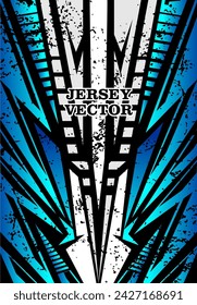 EINZIGARTIGER VEKTOR ABSTRAKT JERSEY DESIGN HINTERGRUND