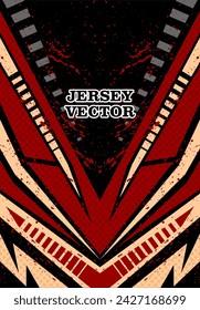 UNIQUE VECTOR ABSTRACT JERSEY DESIGN BACKGROUND