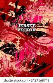 UNIQUE VECTOR ABSTRACT JERSEY DESIGN BACKGROUND