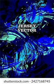 UNIQUE VECTOR ABSTRACT JERSEY DESIGN BACKGROUND