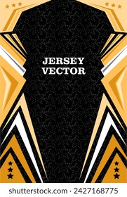 FONDO DE DISEÑO DE JERSEY ABSTRACTO DE VECTOR ÚNICO