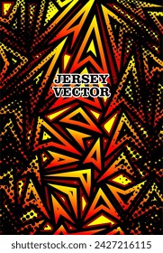 UNIQUE VECTOR ABSTRACT JERSEY DESIGN BACKGROUND