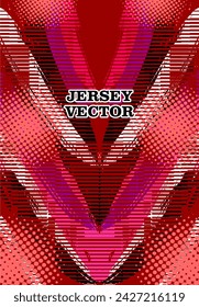 UNIQUE VECTOR ABSTRACT JERSEY DESIGN BACKGROUND