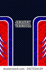 UNIQUE VECTOR ABSTRACT JERSEY DESIGN BACKGROUND