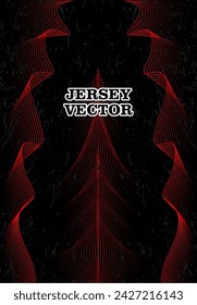 FONDO DE DISEÑO DE JERSEY ABSTRACTO DE VECTOR ÚNICO