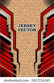 UNIQUE VECTOR ABSTRACT JERSEY DESIGN BACKGROUND