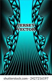 FONDO DE DISEÑO DE JERSEY ABSTRACTO DE VECTOR ÚNICO
