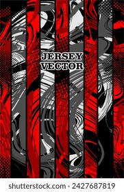 UNIQUE VECTOR ABSTRACT JERSEY DESIGN BACKGROUND