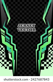 EINZIGARTIGER VEKTOR ABSTRAKT JERSEY DESIGN HINTERGRUND