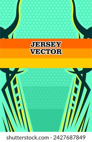 EINZIGARTIGER VEKTOR ABSTRAKT JERSEY DESIGN HINTERGRUND