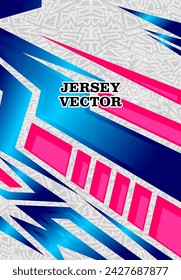 EINZIGARTIGER VEKTOR ABSTRAKT JERSEY DESIGN HINTERGRUND