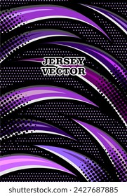 UNIQUE VECTOR ABSTRACT JERSEY DESIGN BACKGROUND