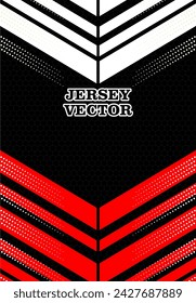 FONDO DE DISEÑO DE JERSEY ABSTRACTO DE VECTOR ÚNICO