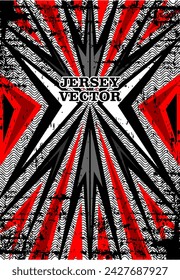 FONDO DE DISEÑO DE JERSEY ABSTRACTO DE VECTOR ÚNICO
