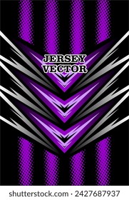 UNIQUE VECTOR ABSTRACT JERSEY DESIGN BACKGROUND