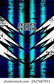 UNIQUE VECTOR ABSTRACT JERSEY DESIGN BACKGROUND