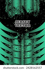 UNIQUE VECTOR ABSTRACT JERSEY DESIGN BACKGROUND