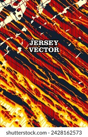 UNIQUE VECTOR ABSTRACT JERSEY DESIGN BACKGROUND