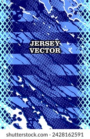 UNIQUE VECTOR ABSTRACT JERSEY DESIGN BACKGROUND