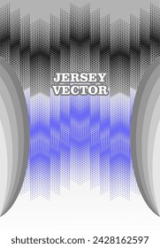 UNIQUE VECTOR ABSTRACT JERSEY DESIGN BACKGROUND