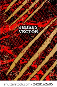 FONDO DE DISEÑO DE JERSEY ABSTRACTO DE VECTOR ÚNICO