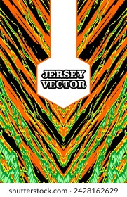 UNIQUE VECTOR ABSTRACT JERSEY DESIGN BACKGROUND