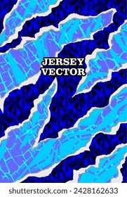 UNIQUE VECTOR ABSTRACT JERSEY DESIGN BACKGROUND