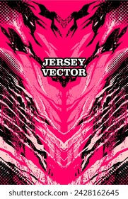 FONDO DE DISEÑO DE JERSEY ABSTRACTO DE VECTOR ÚNICO