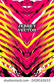 FONDO DE DISEÑO DE JERSEY ABSTRACTO DE VECTOR ÚNICO