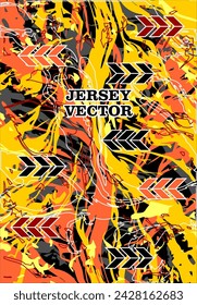 FONDO DE DISEÑO DE JERSEY ABSTRACTO DE VECTOR ÚNICO